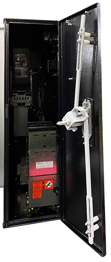 3-Point Locking System on MC300RL Cabinet