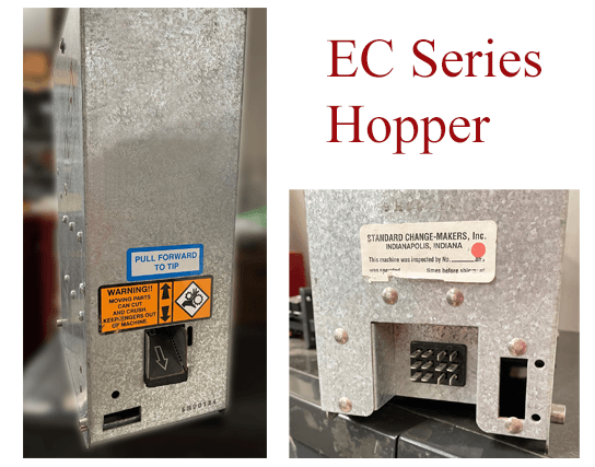 EC Hopper - shows 12 pin connector