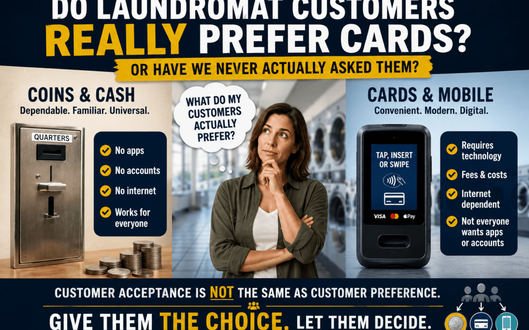 Do Laundromat Customers Really Prefer Cards?