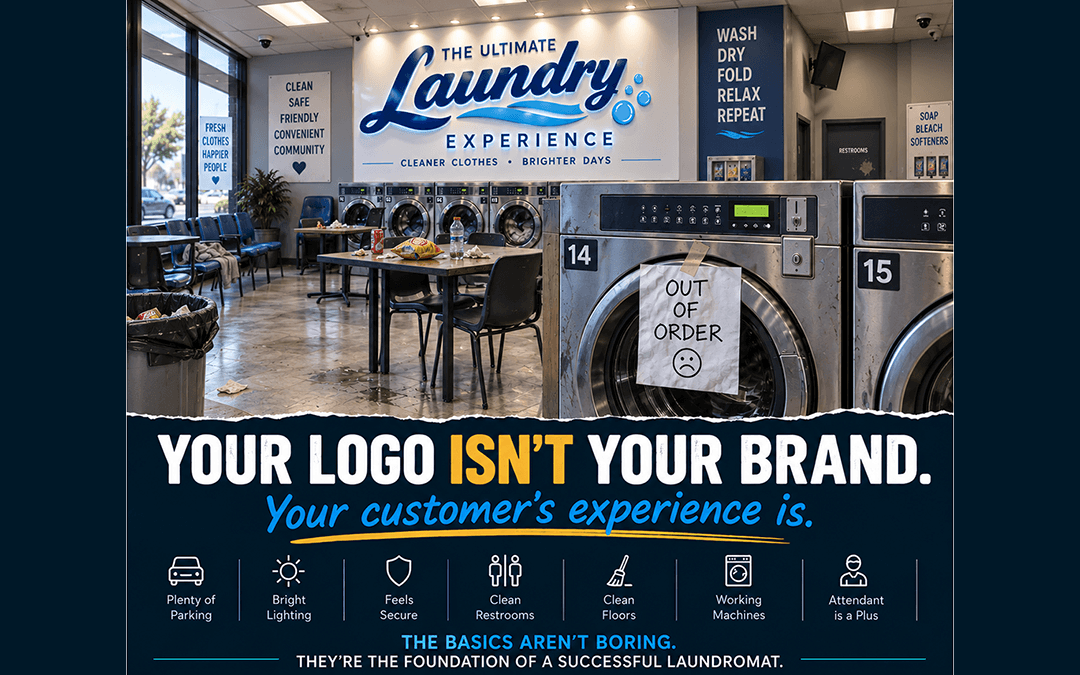 Your Laundromat Doesn’t Need a Better Logo. It Needs to Get the Basics Right.